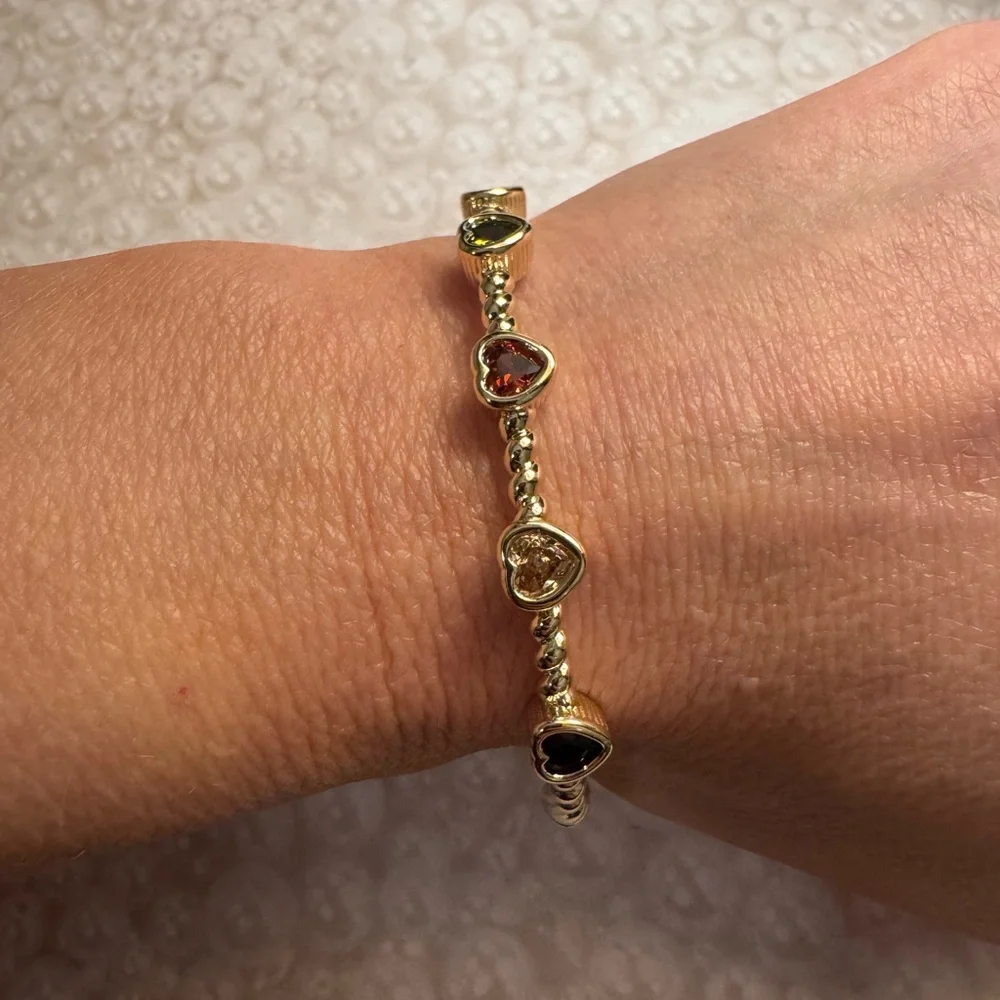 Elegant Gold Beaded Bracelet